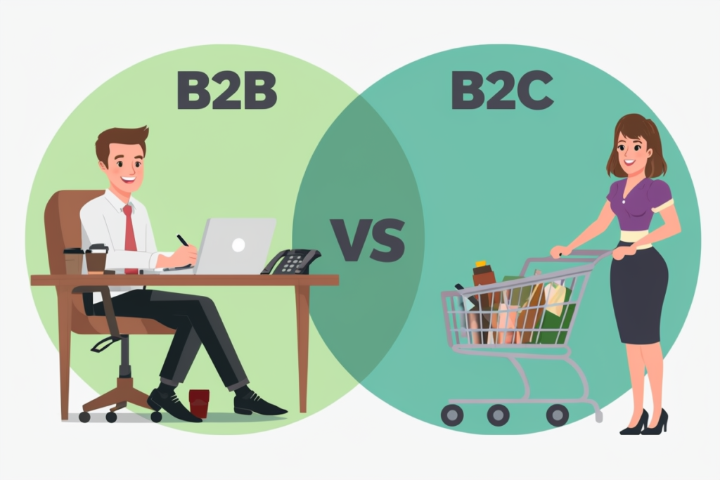 Разница между B2B и B2C маркетингом
